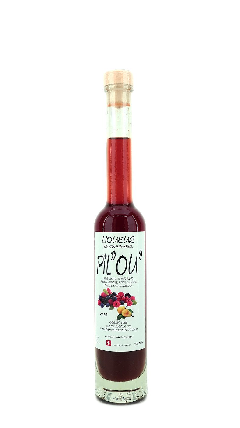 Liqueur Pilou – Mélange de fruits 20° 20 cl – GrandPère Cornut
