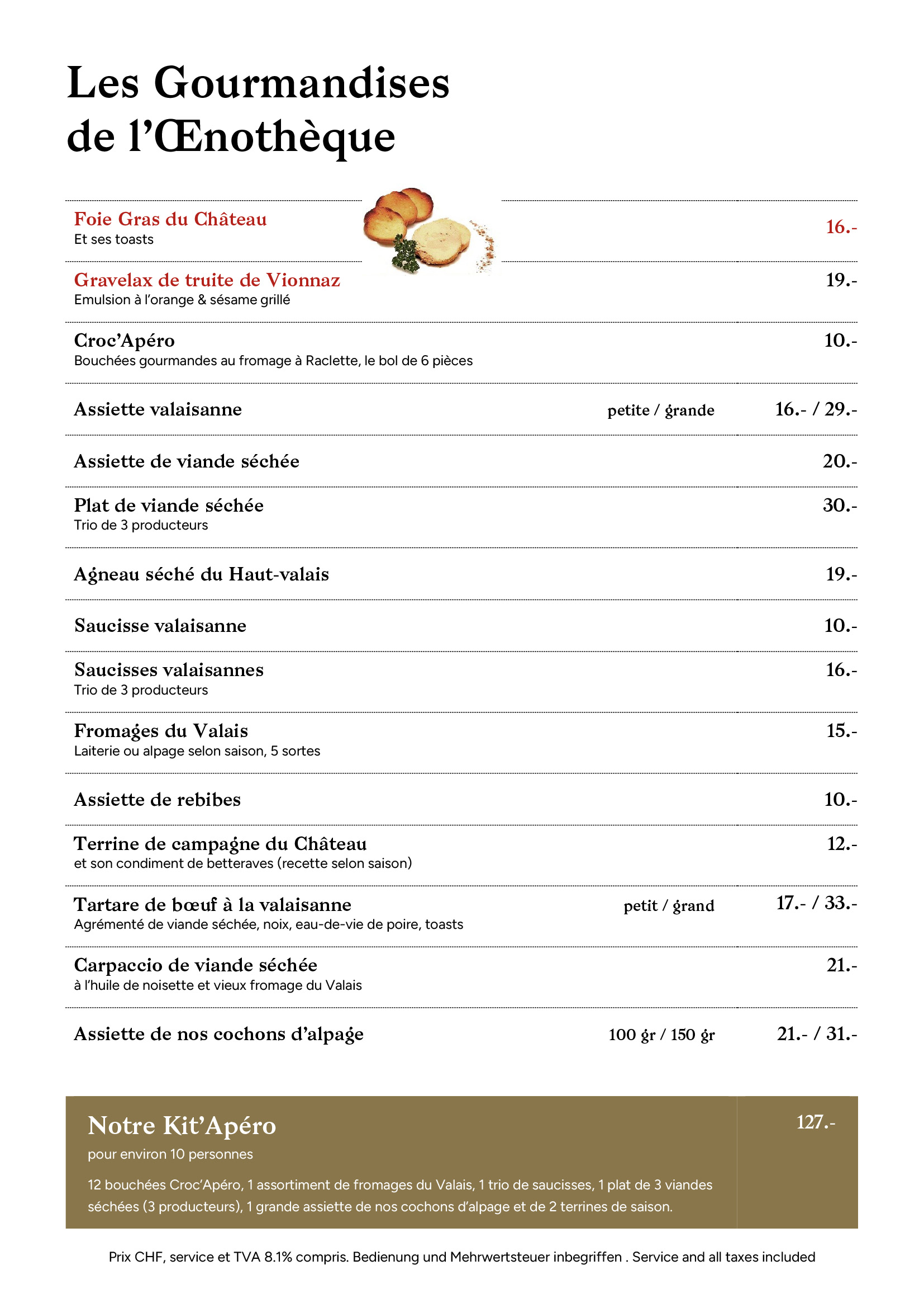 CARTE GOURMANDISE 12.2025 - Foie Gras et Cadeau WEB
