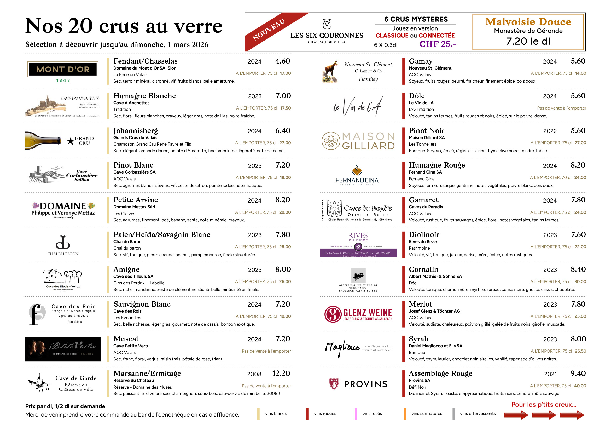 CRUS AU VERRE - 16.02.2026